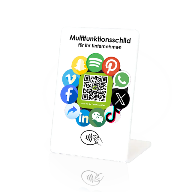 Multifunktionsschild